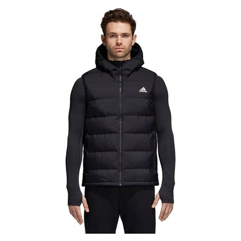 adidas vest wit heren|men's adidas down vest.